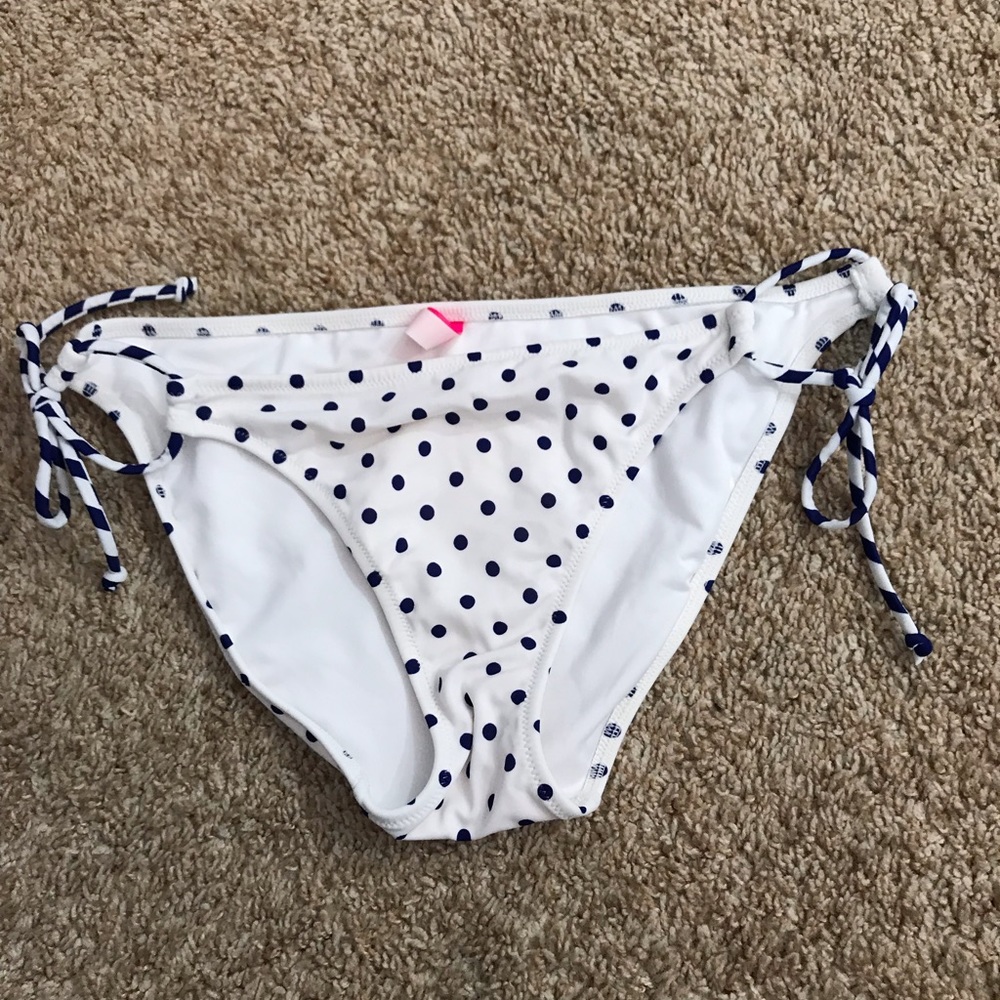 Victorias Secret Polka Dot Nautical Bikini Bottom